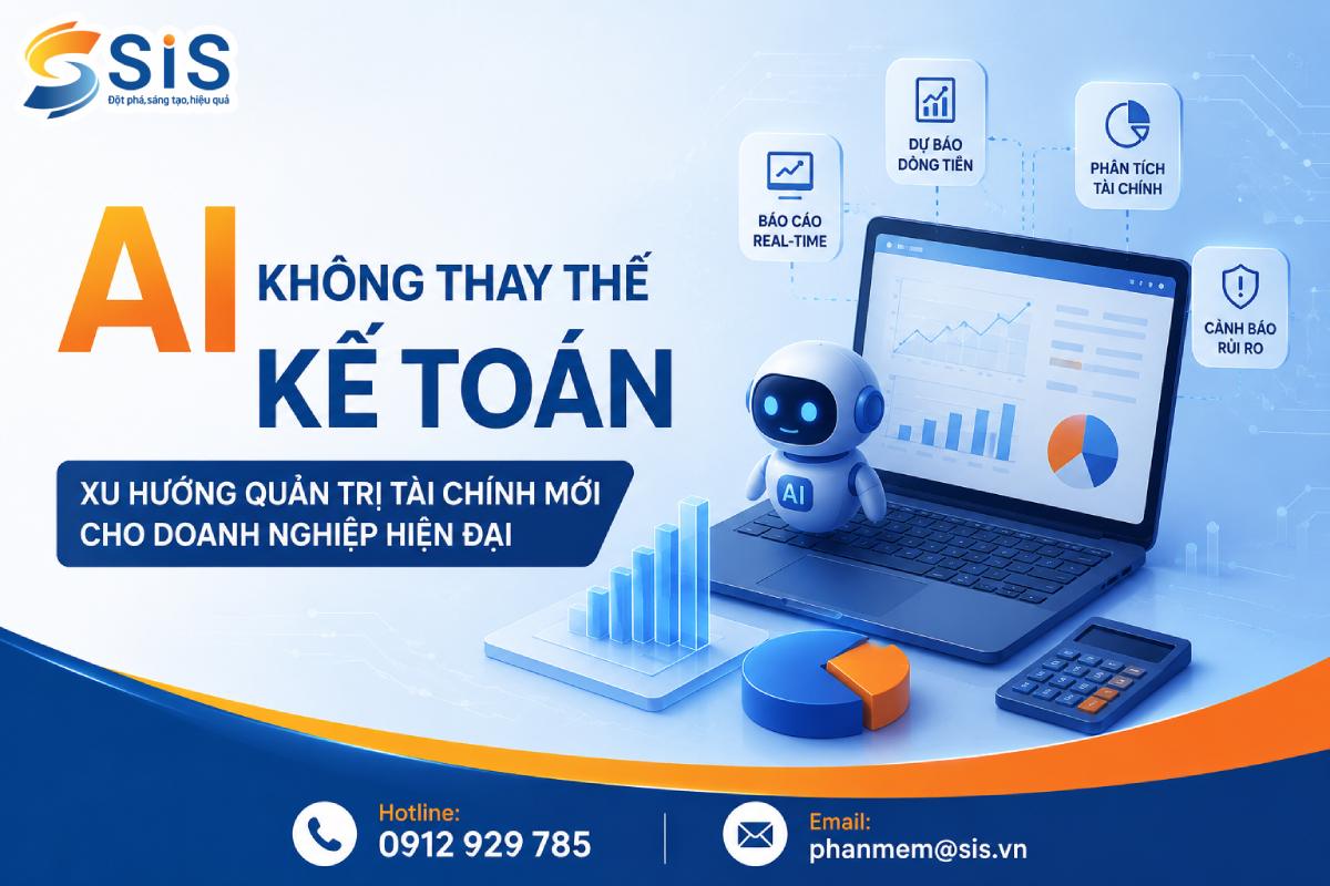 AI có thay thế kế toán không? Xu hướng quản trị tài chính mới trong kỷ nguyên dữ liệu
