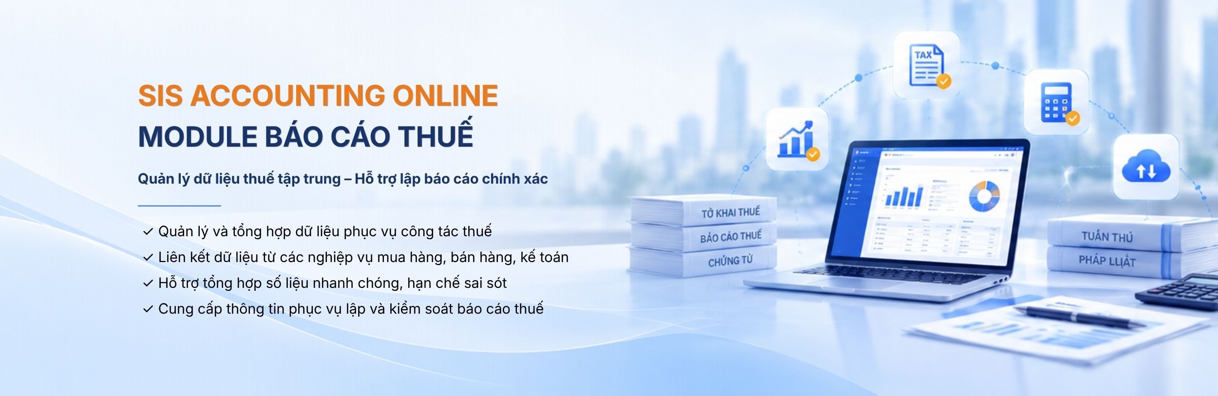 Phân hệ Báo cáo thuế
