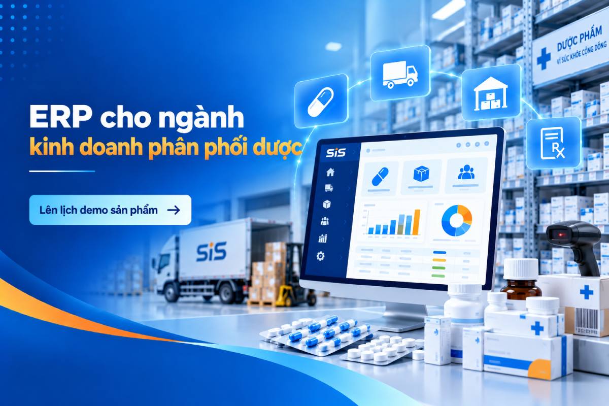 ERP cho ngành kinh doanh phân phối dược