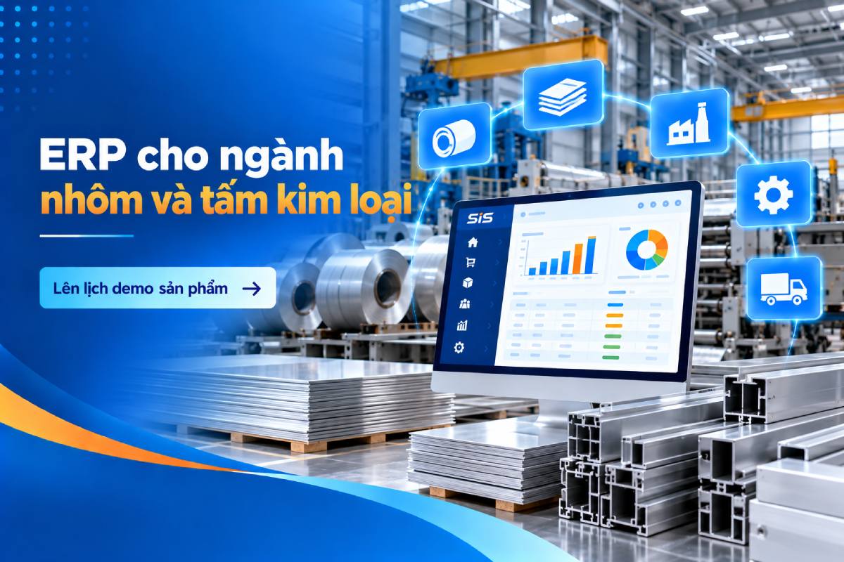 ERP cho ngành nhôm và tấm kim loại