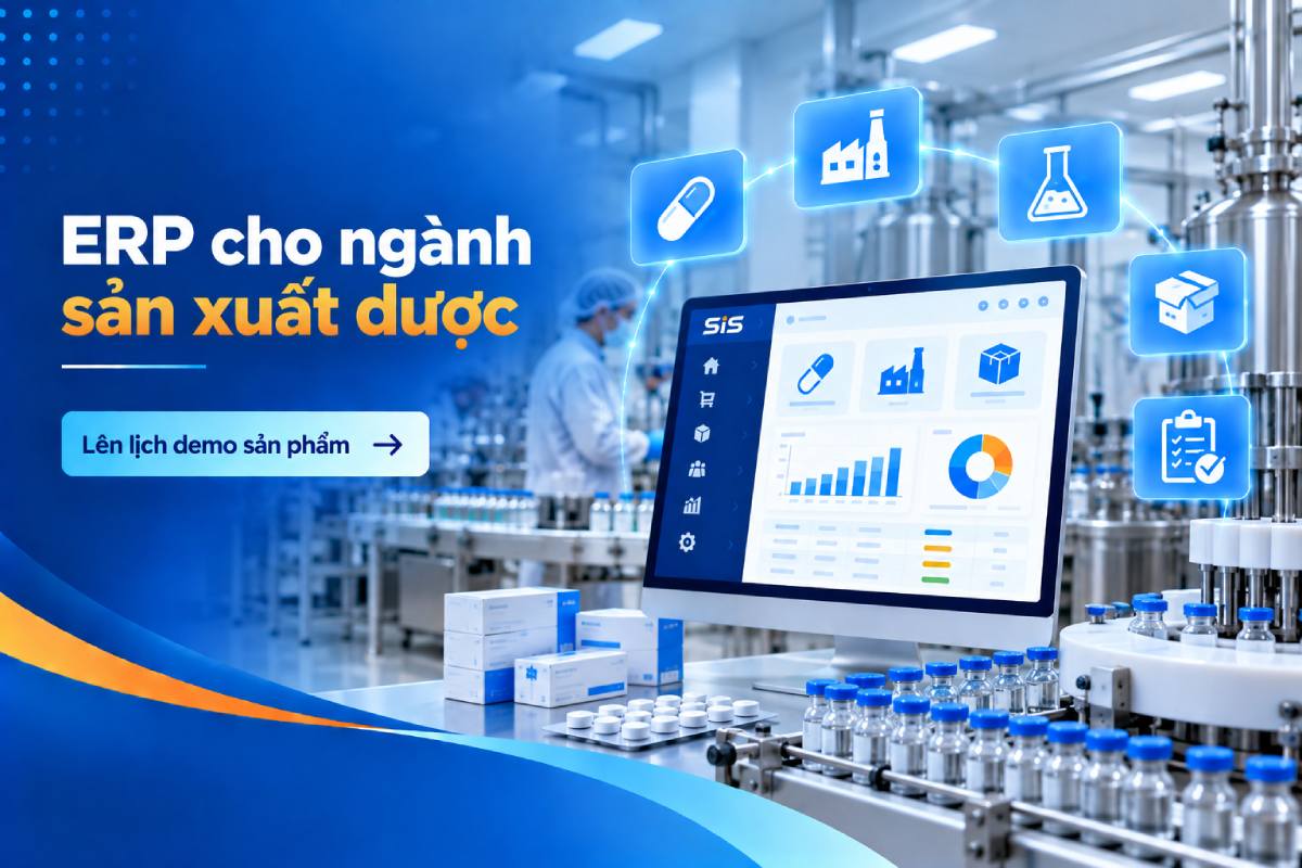 ERP cho ngành sản xuất dược