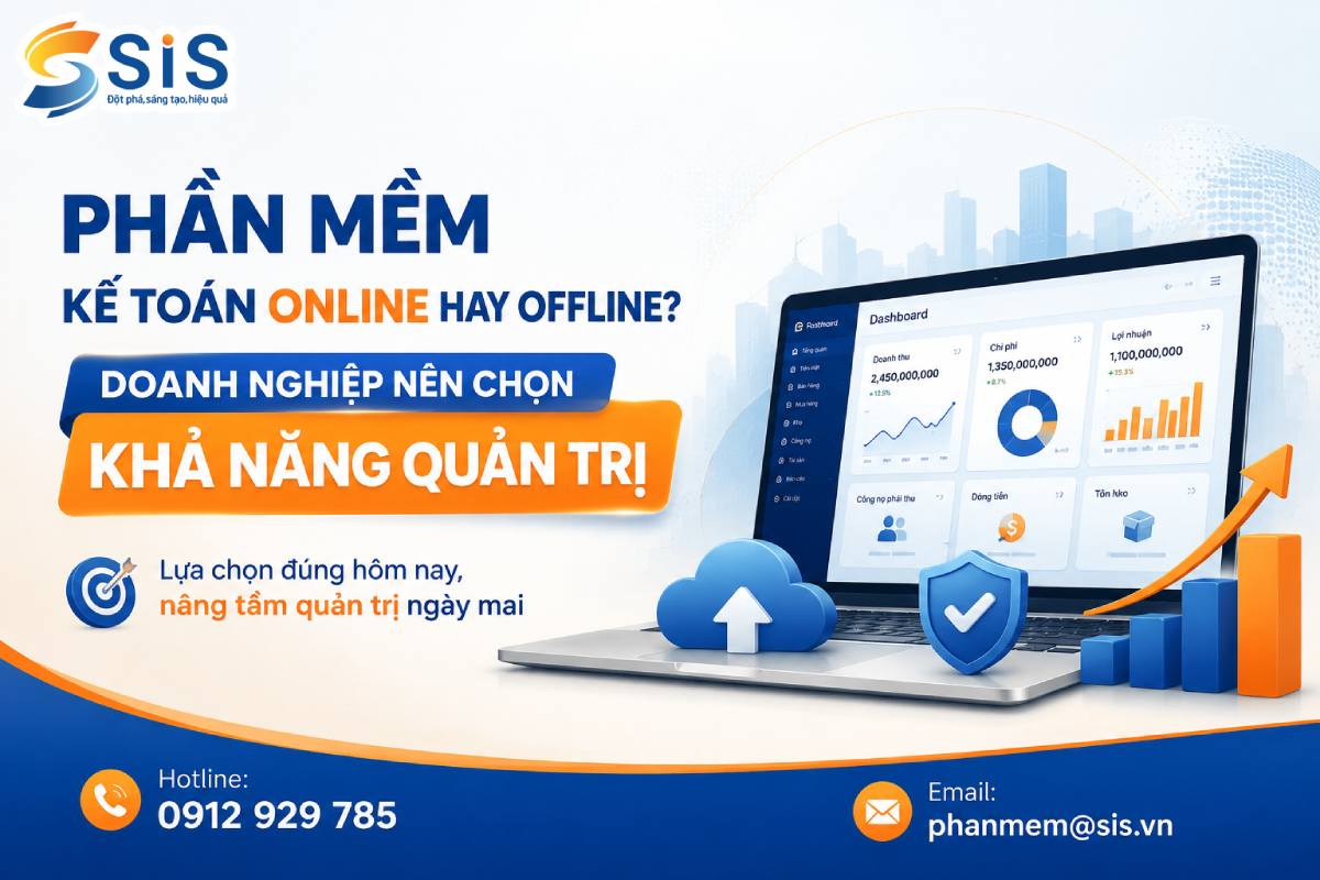 Phần mềm kế toán online hay offline? Doanh nghiệp nên chọn khả năng quản trị thay vì chỉ chọn công nghệ