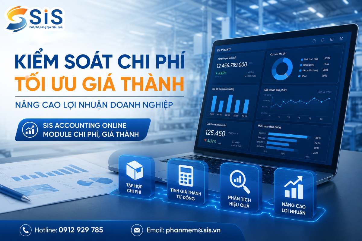 SIS Accounting Online Module Chi phi gia thanh