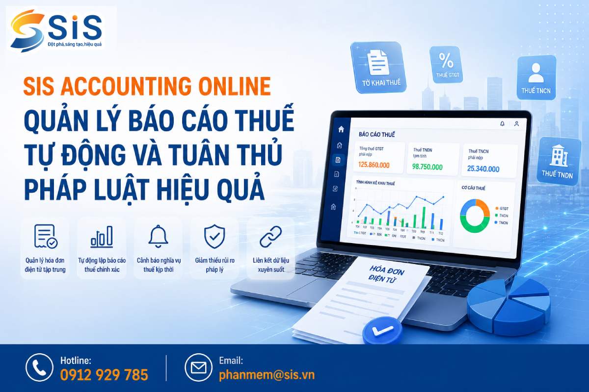 SIS Accounting Online Module Bao cao thue
