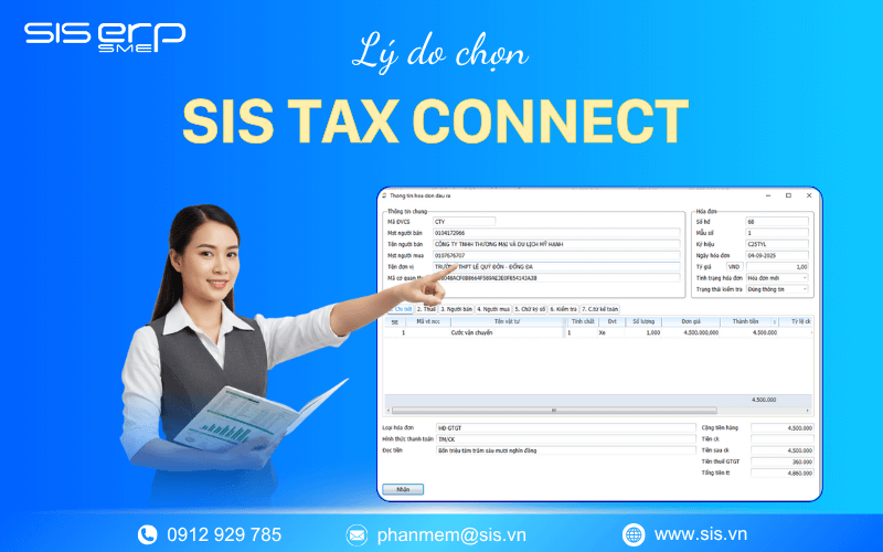 lý do chọn sis tax connect