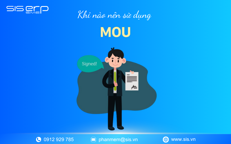 khi nào nên sử dụng mou